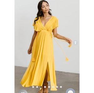 Baltic Born Yellow Maxi Dress